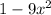 1-9x^2