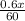 \frac{0.6x}{60}