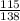 \frac{115}{138}